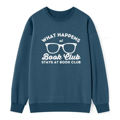 Pagewings What Happens At Book Club Unisex Classic Sweatshirt
