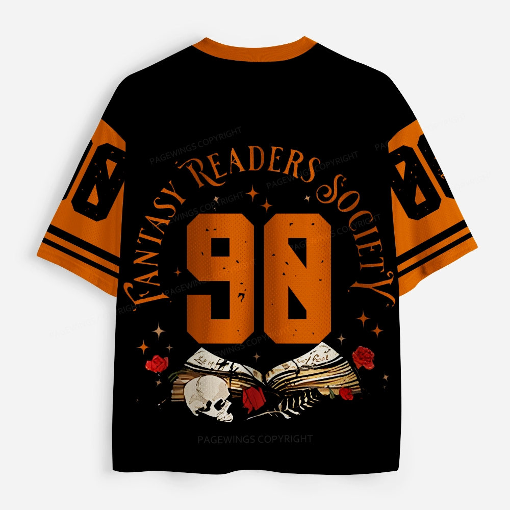 Pagewings Fantasy Readers Society Unisex Mesh Jersey