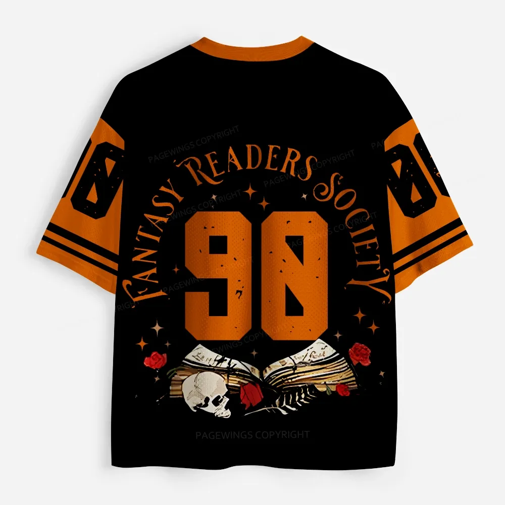 Pagewings Fantasy Readers Society Unisex Mesh Jersey