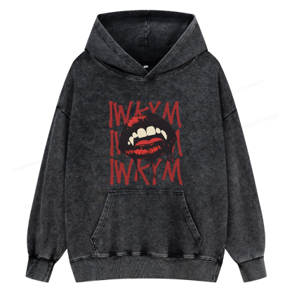 Pagewings Sci-Fi Novel Lover Unisex Washed Hoodie