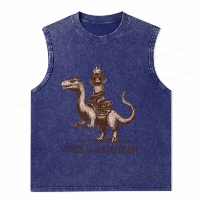 Pagewings Princess Donut Washed Tank Top