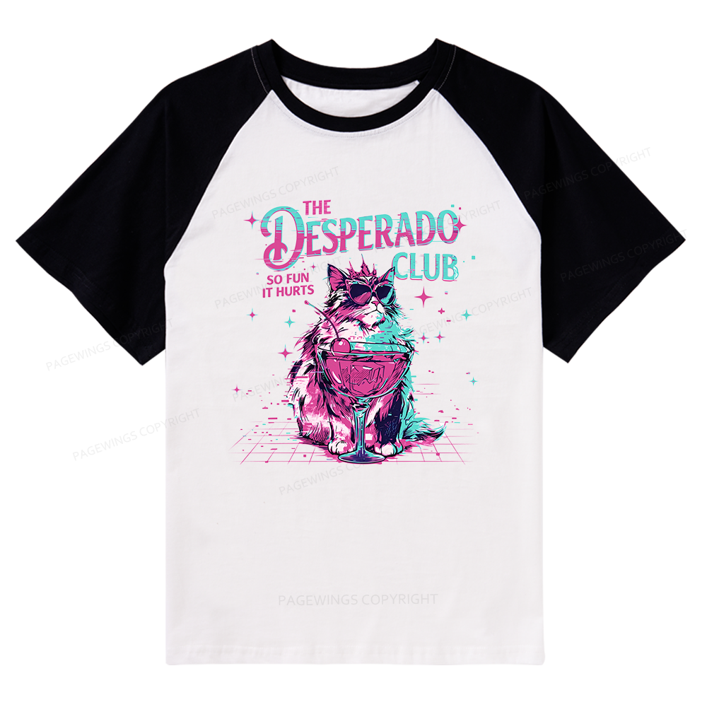 Pagewings Sci Fi Fan Raglan T-shirt