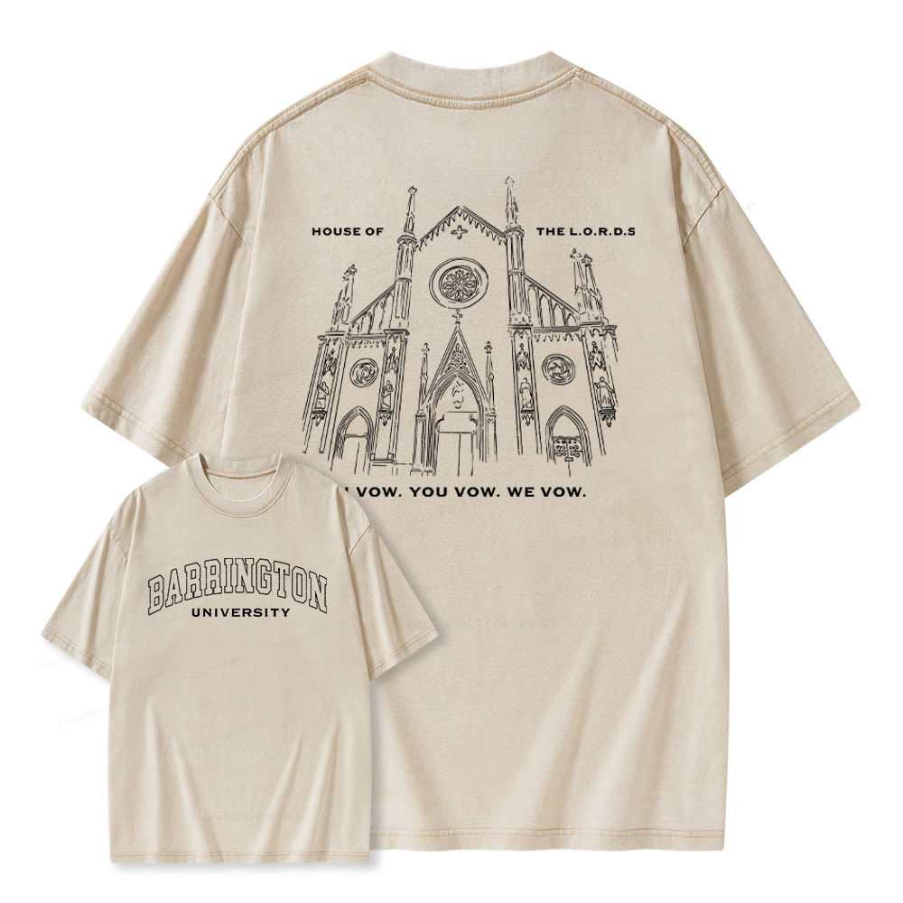 Pagewings Dark Romance Lover Unisex Washed T-shirt