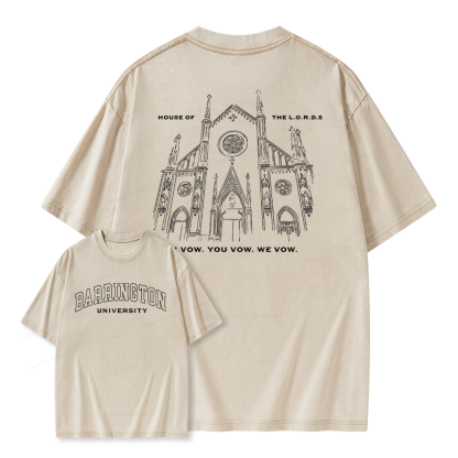 Pagewings Dark Romance Lover Unisex Washed T-shirt