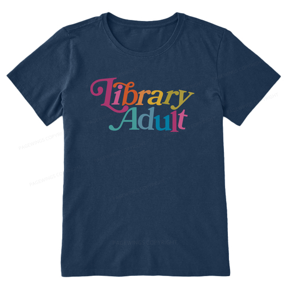 Pagewings Library Adult Library Kid Unisex Classic T-shirt