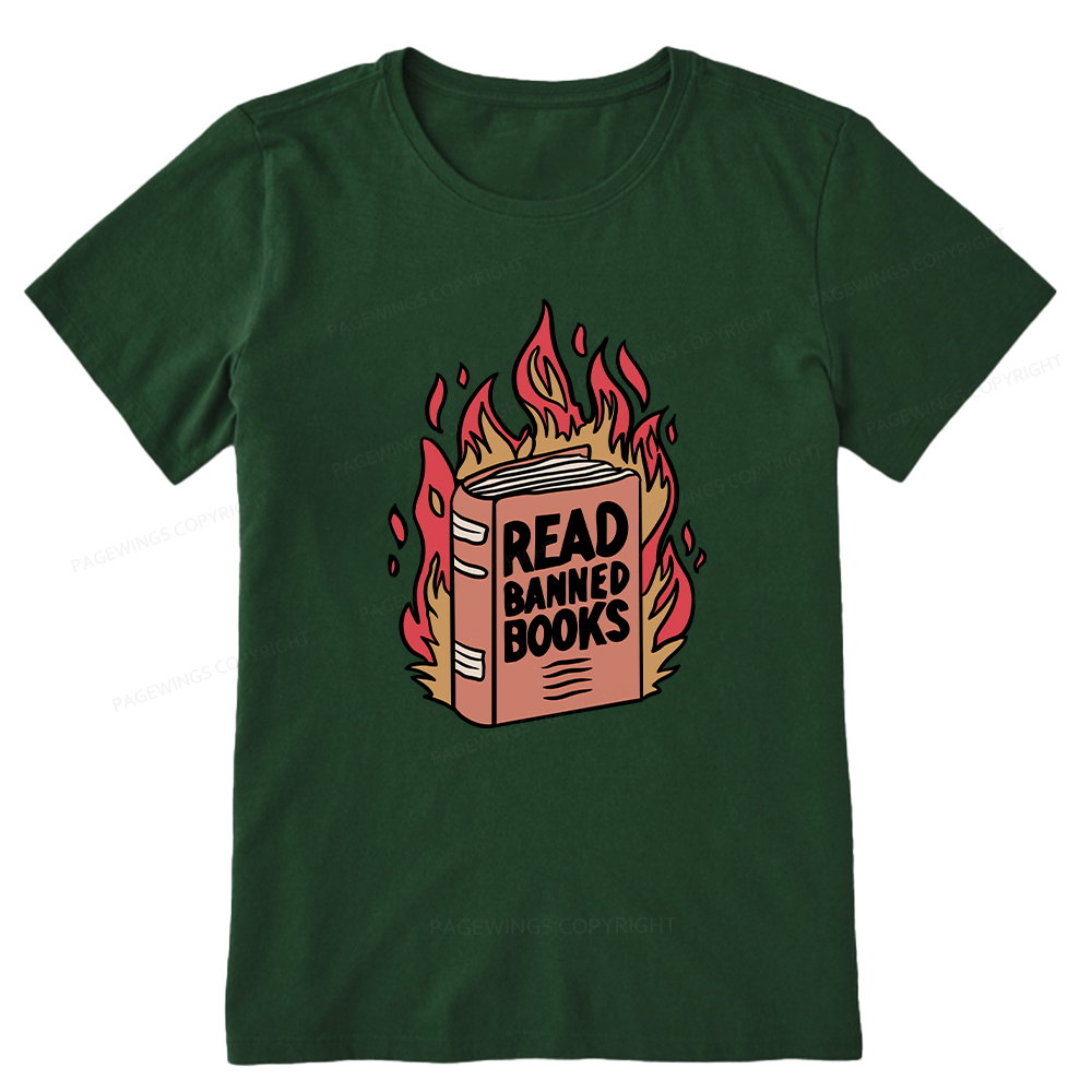 Pagewings Read Banned Books Shirt Unisex Classic T-shirt