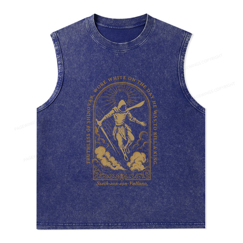 Pagewings Truthless of Shinovar Unisex Washed Tank Top