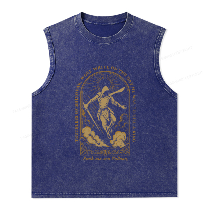 Pagewings Truthless of Shinovar Unisex Washed Tank Top