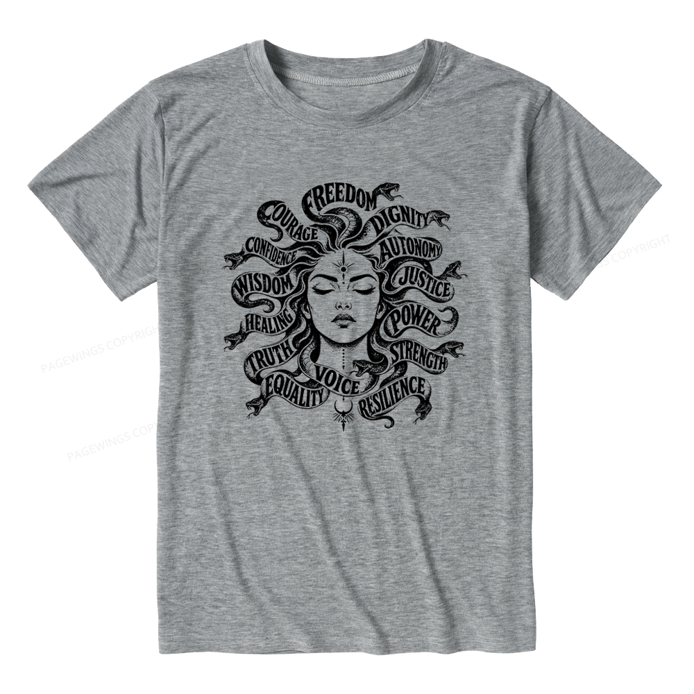 Pagewings Greek Mythology Unisex Heather T-Shirt