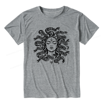 Pagewings Greek Mythology Unisex Heather T-Shirt