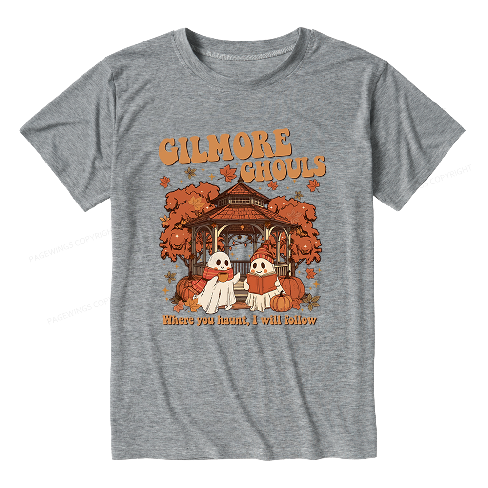 Pagewings Gilmore Ghouls Unisex Heather T-Shirt