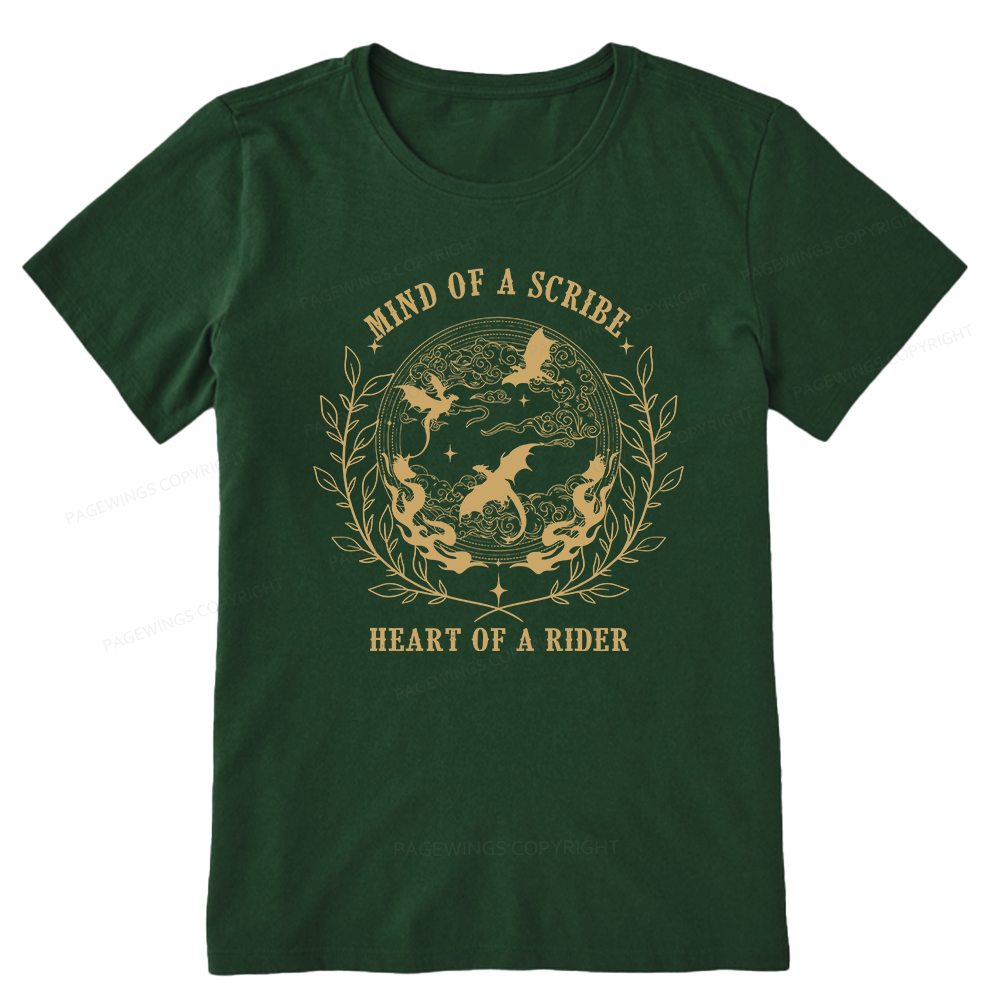 Pagewings Heart Of A Rider Unisex Classic T-shirt