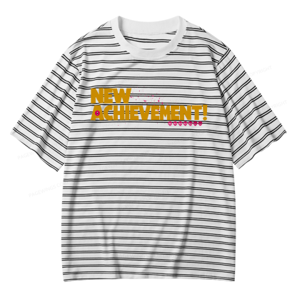 Pagewings New Achievement Unisex Striped T-Shirt