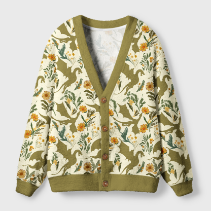 PagewingsFantasy Bookish Light Knit Unisex Cardigan Sweaters