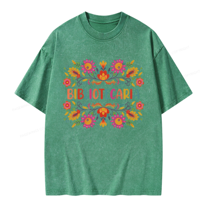 Pagewings Bibliotecaria Unisex Washed T-shirt