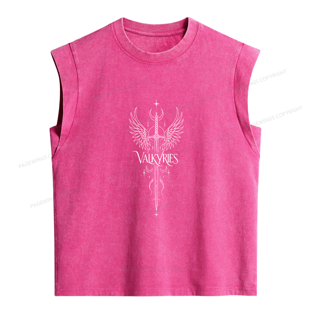 Pagewings Romantasy Readers Women's Washed Tank Top