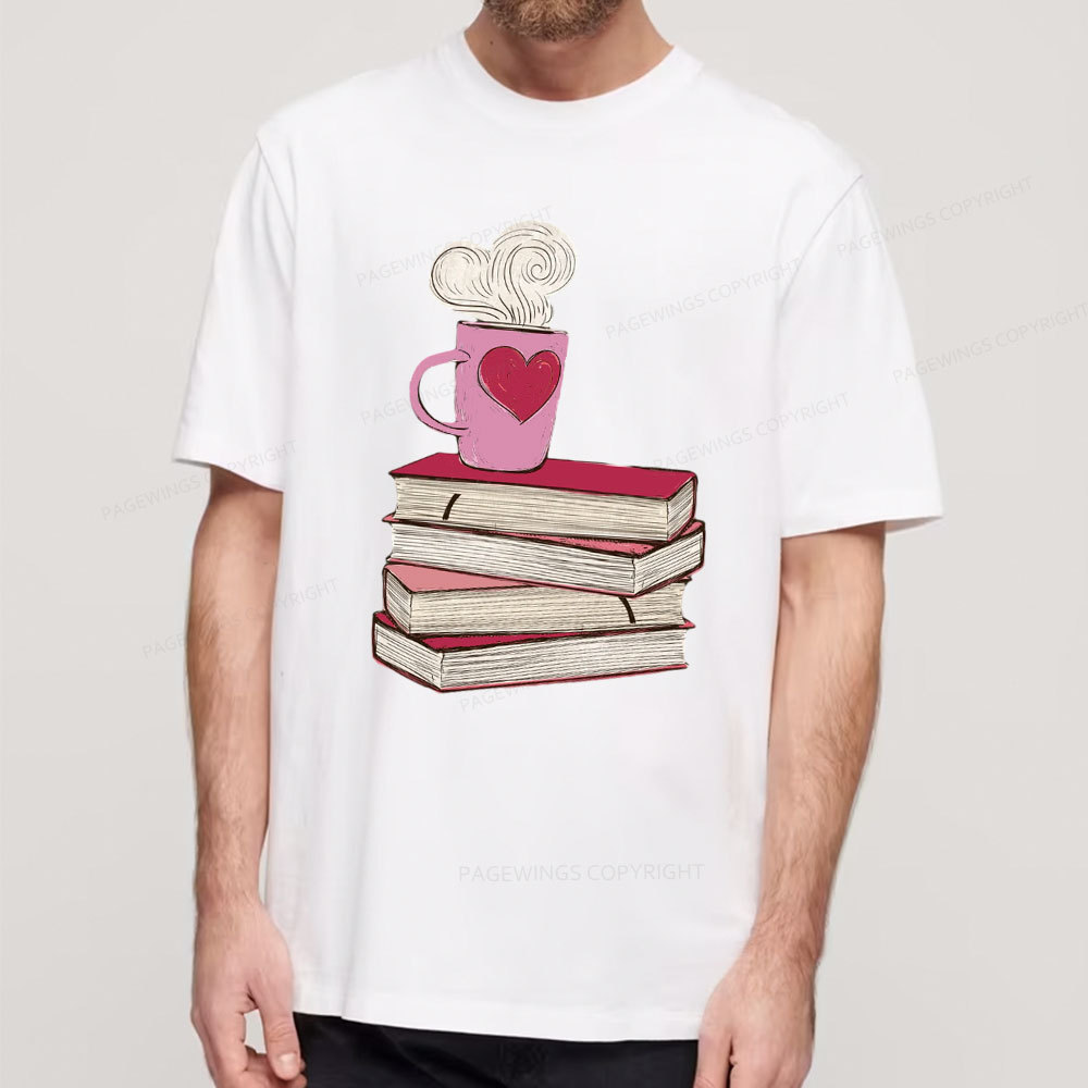 Pagewing Valentine's Day Gift for the Book Lover Unisex Classic T-shirt