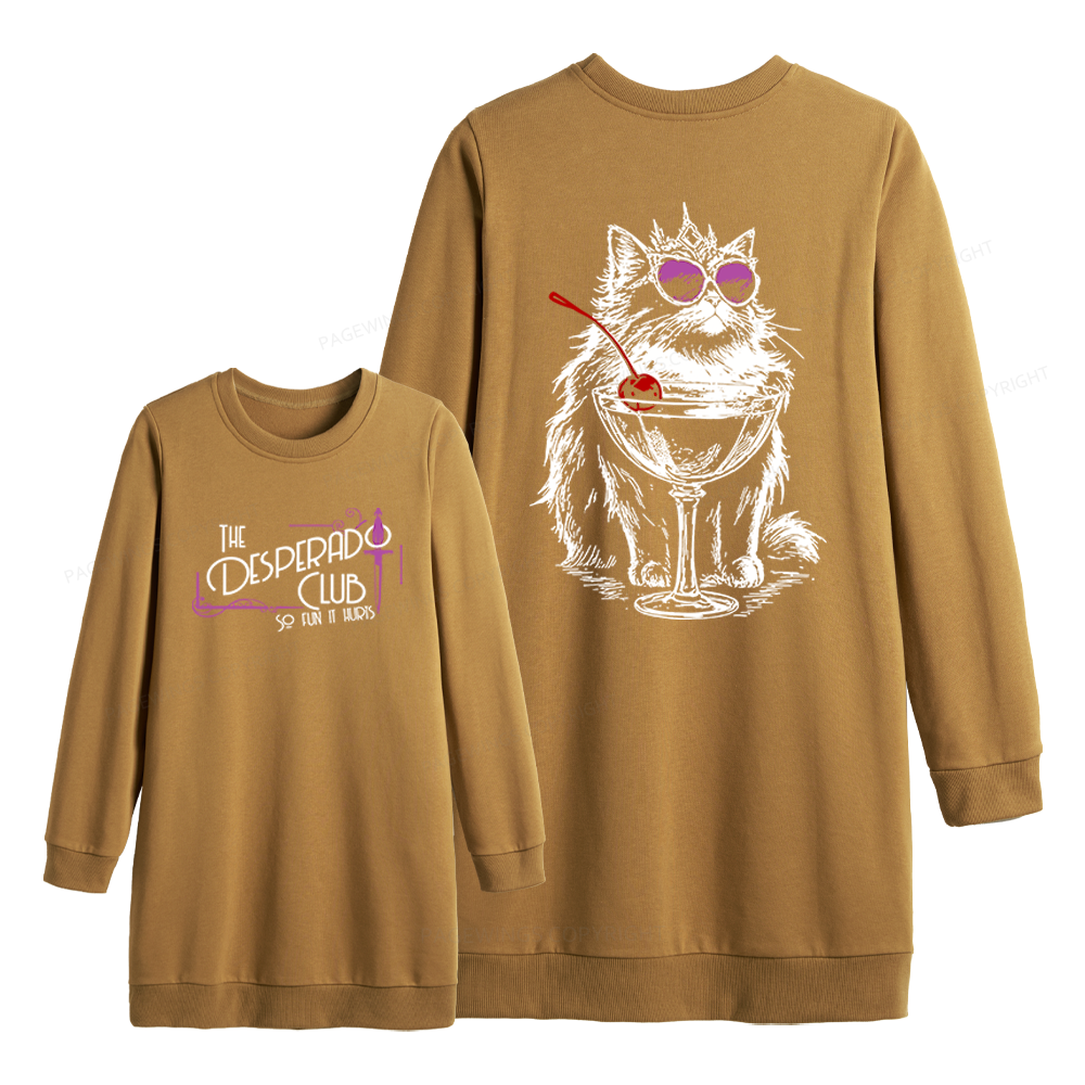 Pagewings Desperado Club Sweatshirt Dress