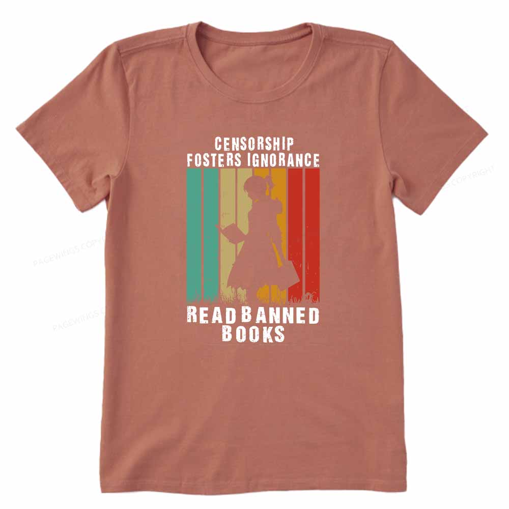 Pagewings Banned Books Vintage T-Shirt Unisex Classic T-shirt