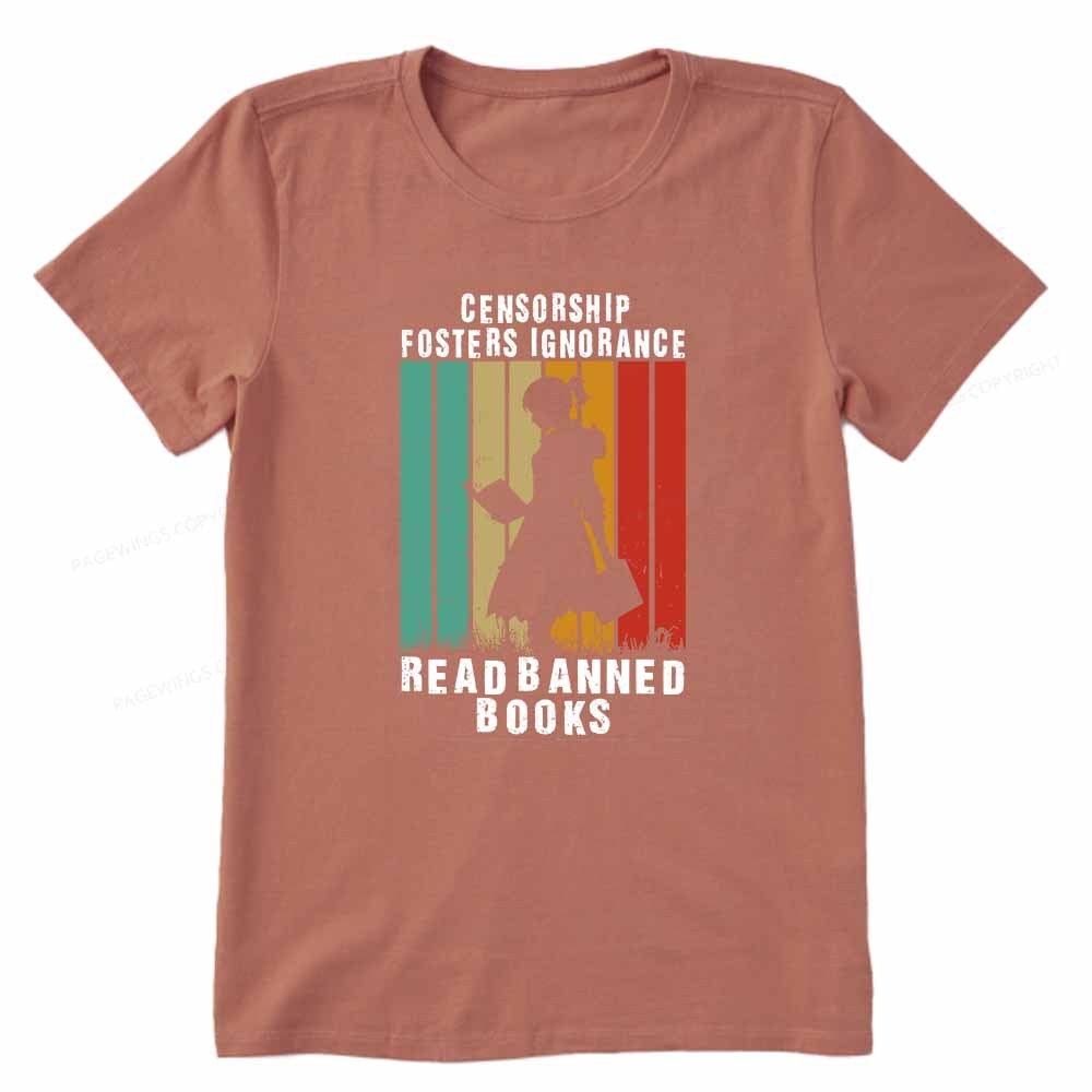 Pagewings Banned Books Vintage T-Shirt Unisex Classic T-shirt