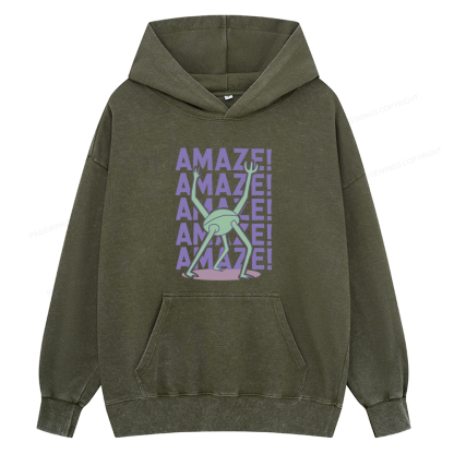 Pagewings Rocky Amaze Unisex Washed Hoodie