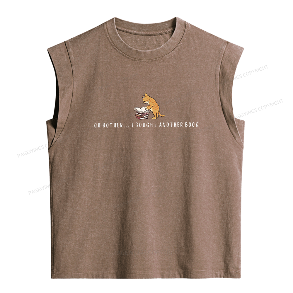 Pagewing Book Lover Women's Washed Tank Top