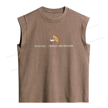 Pagewing Book Lover Women's Washed Tank Top