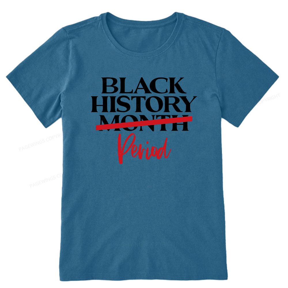 Pagewings Black History Month Period Unisex Classic T-shirt