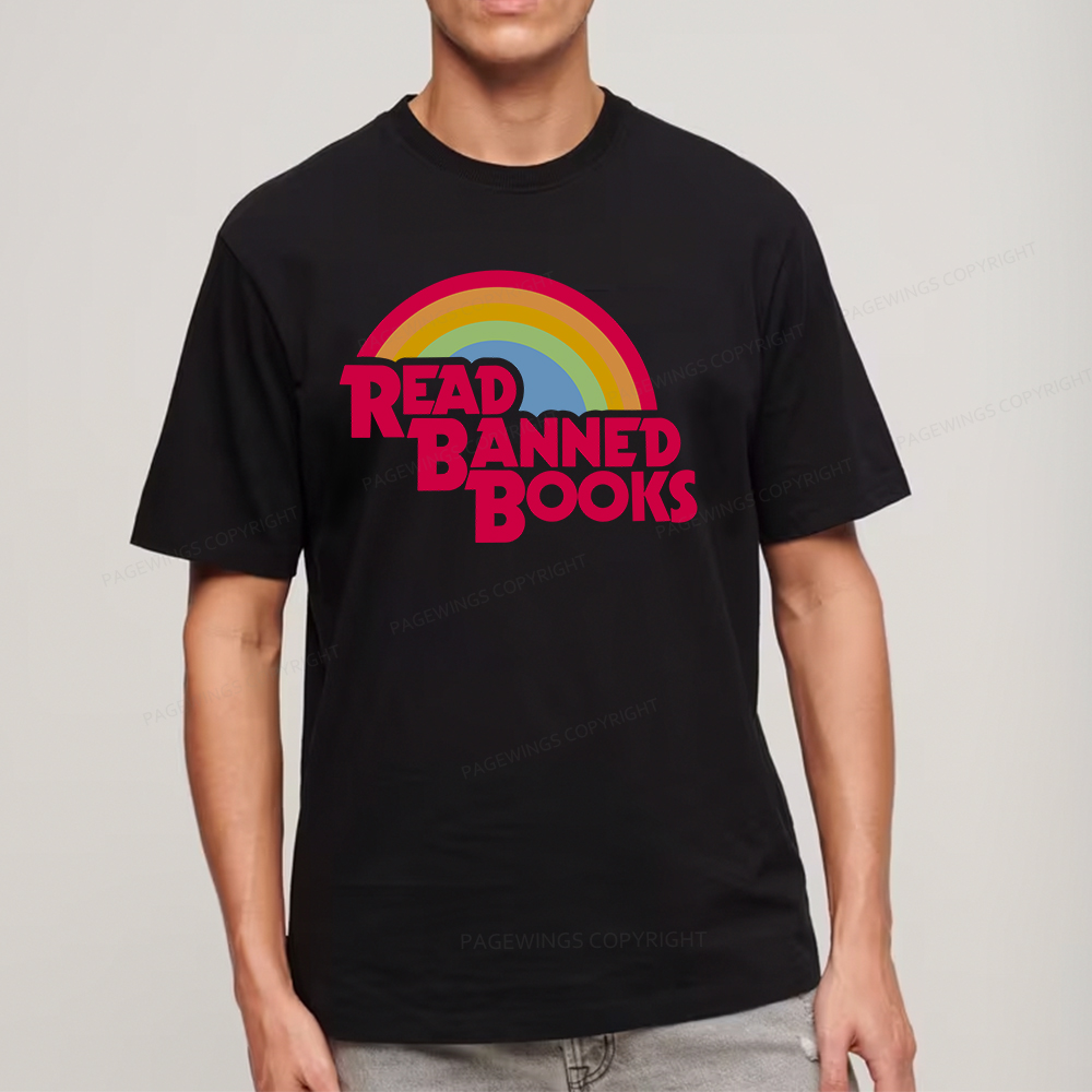 Pagewings Read Banned Books Unisex Classic T-shirt