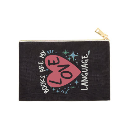 Pagewing Books Are My Love Language Pouch