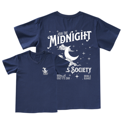 Pagewings Late night readers book club V-neck T-shirt