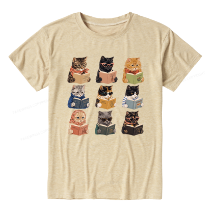 Pagewings Fashion Book Lover Unisex Heather T-Shirt