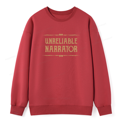Pagewings Unreliable Narrator Unisex Classic Sweatshirt