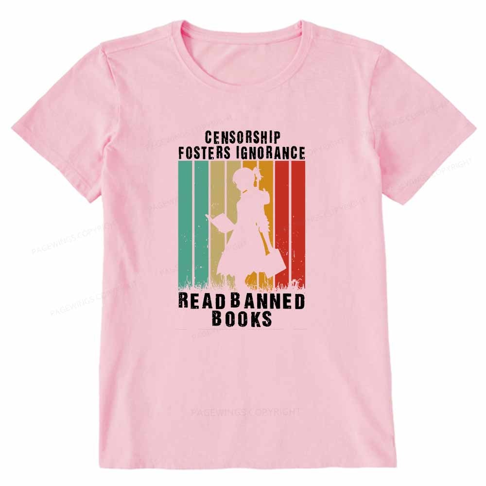 Pagewings Banned Books Vintage T-Shirt Unisex Classic T-shirt
