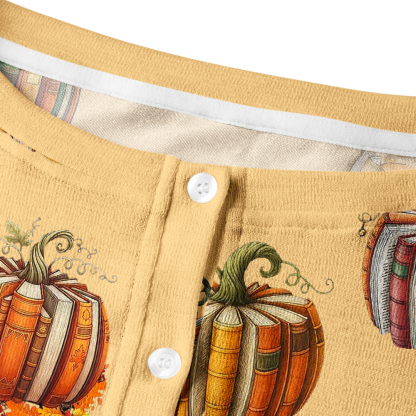 Pagewings Bookish Vibe Crew Neck Cardigan Sweaters