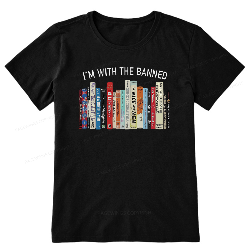 Pagewings I'm With The Banned Reading Unisex Classic T-shirt