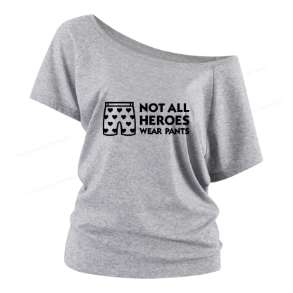 Pagewings Sci-Fi Book Lover Women Off Shoulder T-shirts