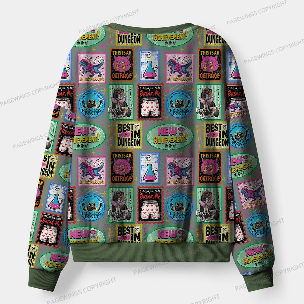 Pagewings Cozy Reading Unisex Flannel Pajama Set