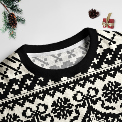 Pagewings Fantasy Graphic Unisex Ugly Light Knit Sweatshirt