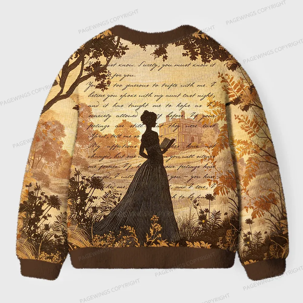 Pagewings Literary Women Unisex Ugly Cardigan Sweaters