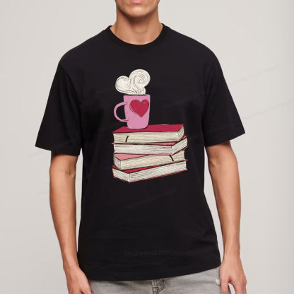 Pagewing Valentine's Day Gift for the Book Lover Unisex Classic T-shirt