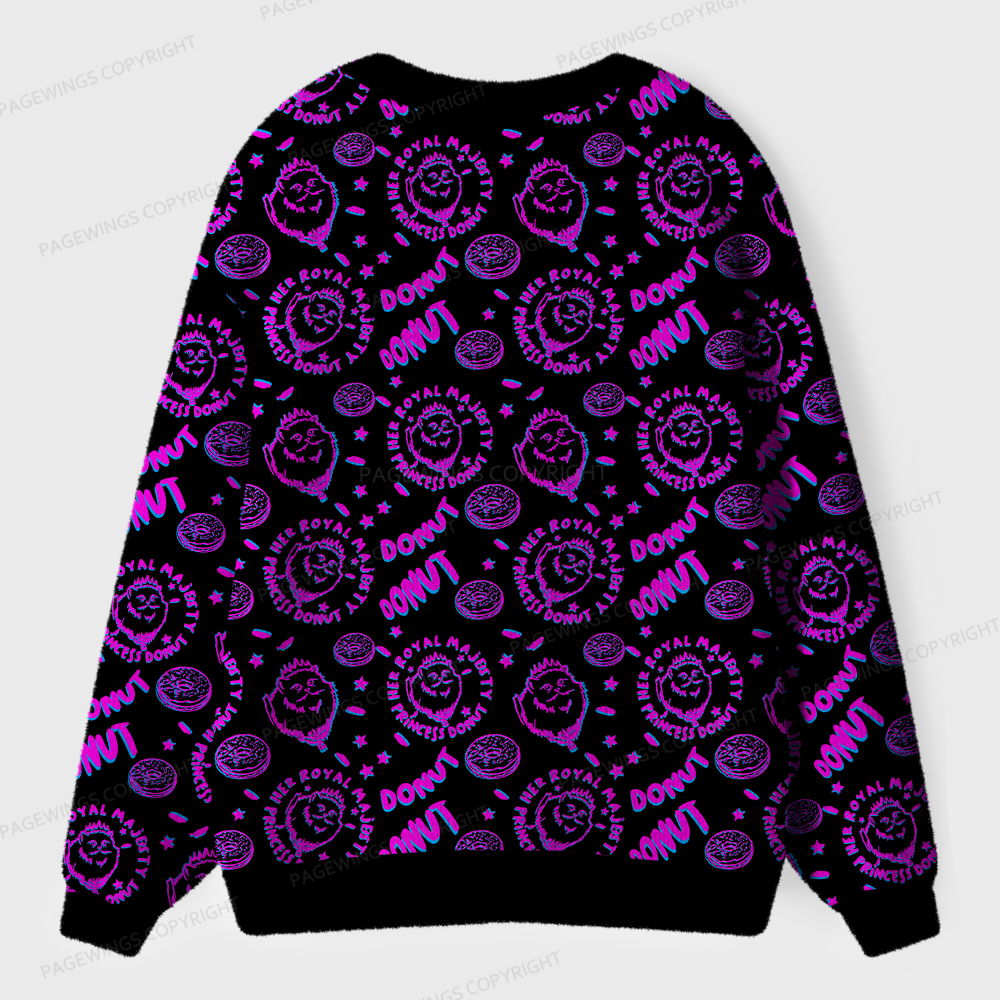 Pagewings Donut Unisex Ugly Cardigan Sweaters