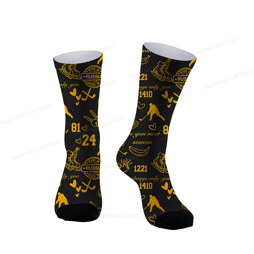 Pagewings Romance Novel Lover Unisex Socks