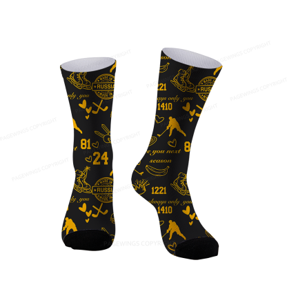 Pagewings Romance Novel Lover Unisex Socks