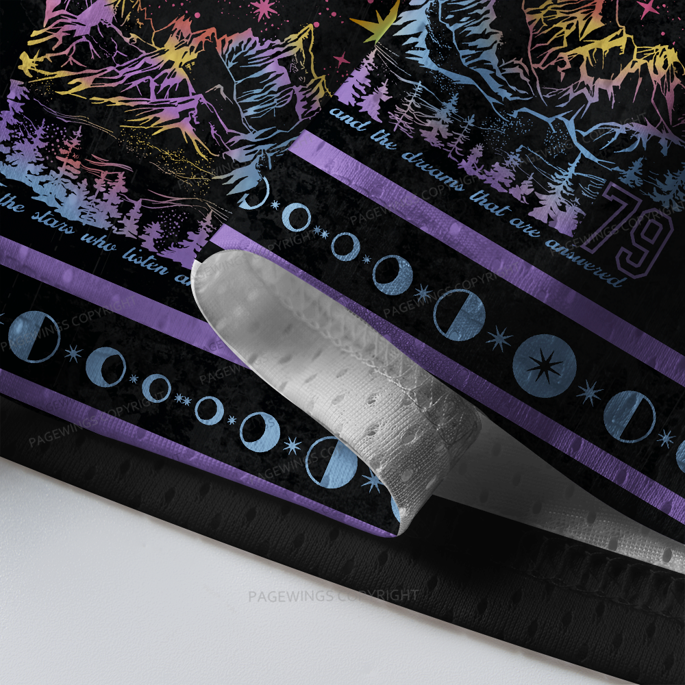 Pagewings City Of Starlight Unisex Mesh Jersey