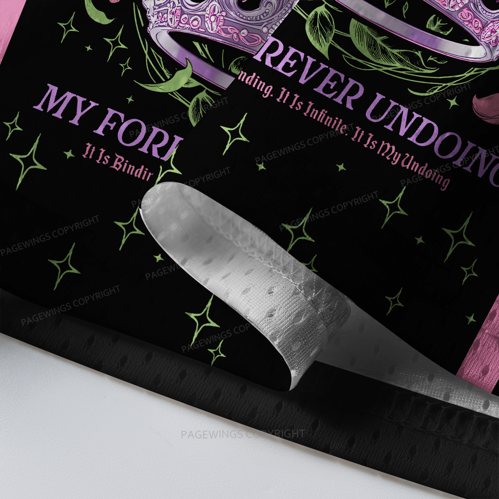 Pagewings Fearless My Forever Undoing Unisex Mesh Jersey