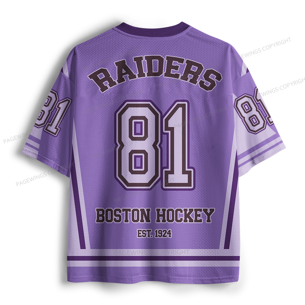 Pagewings Romance Goose Lover Unisex Mesh Jersey