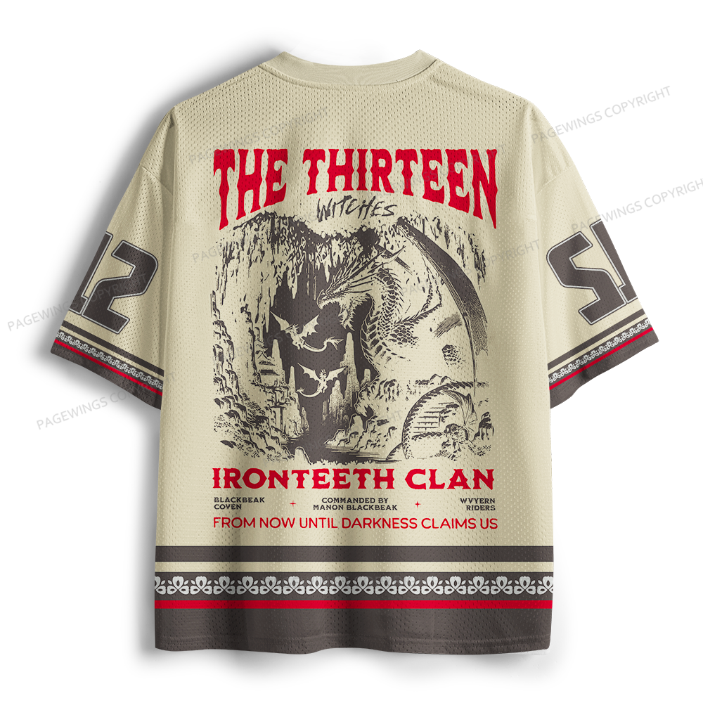 Pagewings The Thirteen  Unisex Mesh Jersey