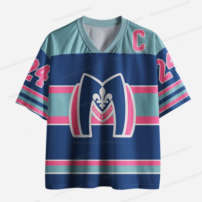 Pagewings Romance Novel Lover Unisex Mesh Jersey