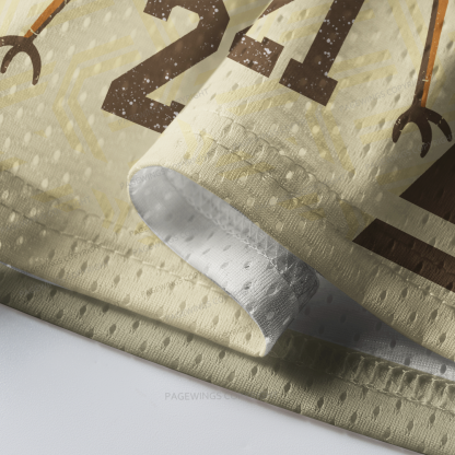 Pagewings You Sleep I Watch Unisex Mesh Jersey 